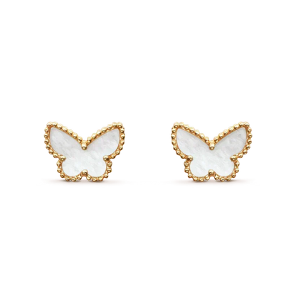 [Stellar Jewelry]SWEET BUTTERFLY MOP EARSTUDS