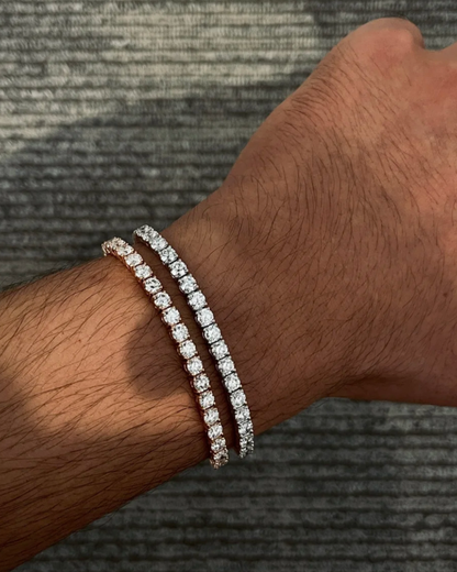 [Stellar Jewelry]  CLASSIC BASEBALL BRACELAT, 52 DIAMOND