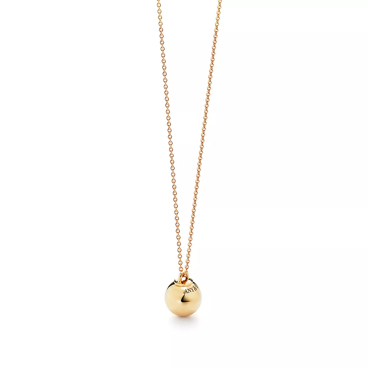 [Stellar jewels]BALL PENDANT 12.75MM NECKLACE