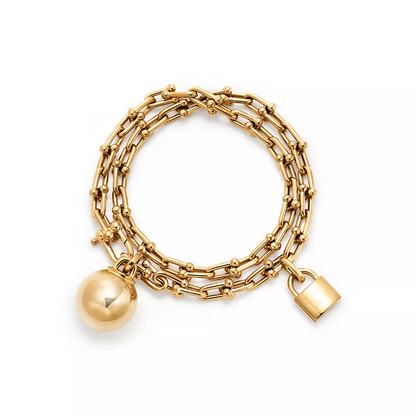 [Stellar jewels]HARDWEAR SMALL WRAP GOLD BRACELET