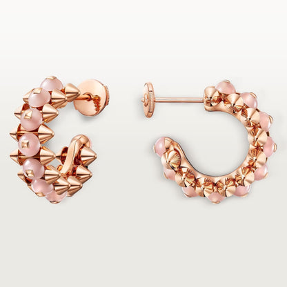 [Stellar Jewelry]CLASH 7.9MM AGATE CHALCEDONY EARRINGS