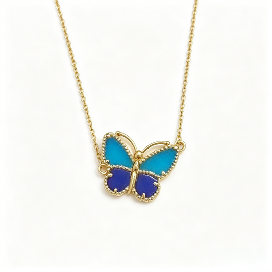 [Stellar Jewelry] 2026 NEW LUCKY BUTTERFLY 1 MOTIFS NECKLACE