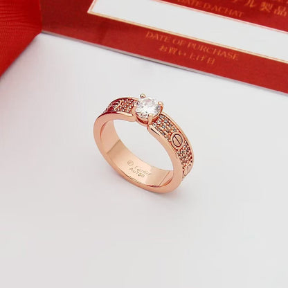 [Stellar Jewelry]Starry Sky Diamond Ring