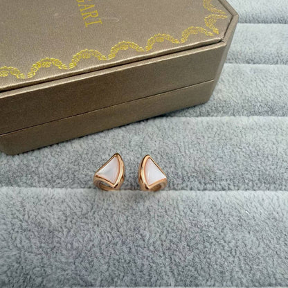 [Stellar Jewelry]FAN SHAPE DOUBLE SHELL OPEN RING