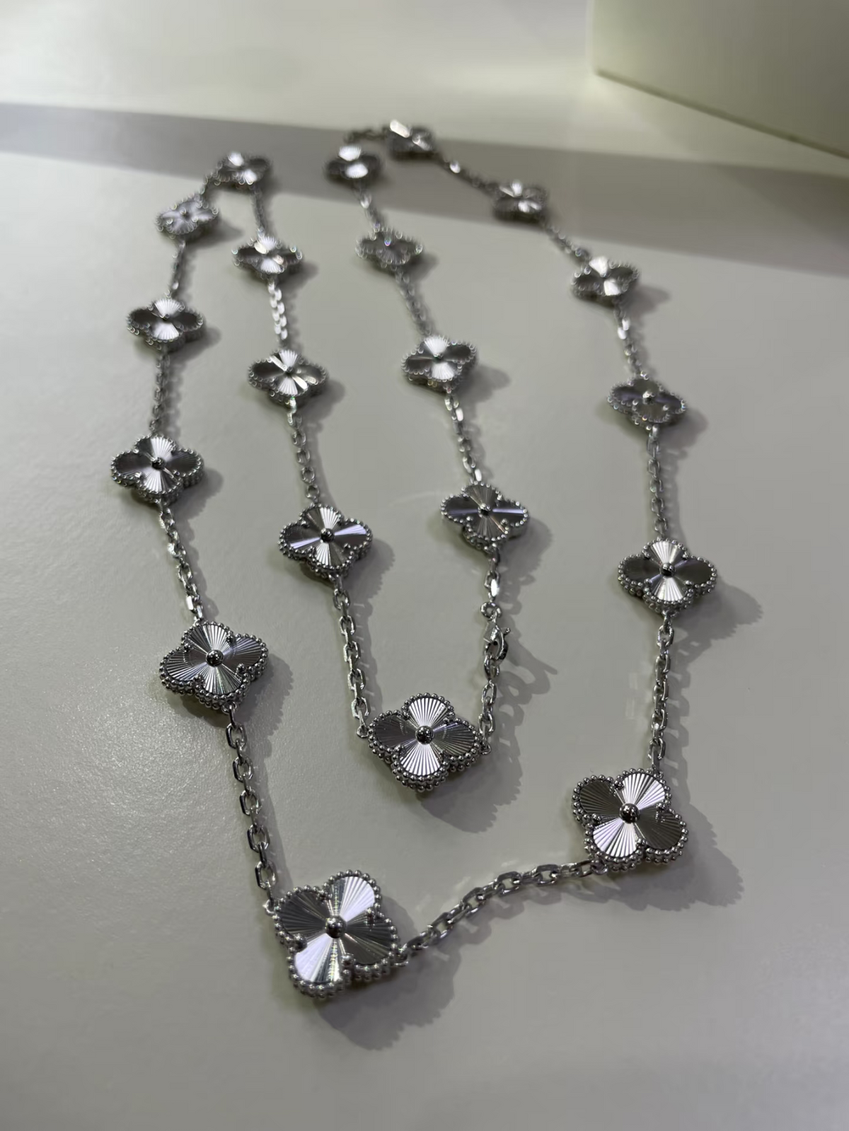 [Stellar Jewelry]CLOVER 20 MOTIFS SILVER LASER