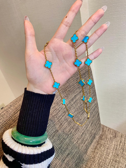 [Stellar Jewelry]CLOVER 20 MOTIFS TURQUOISE GOLD