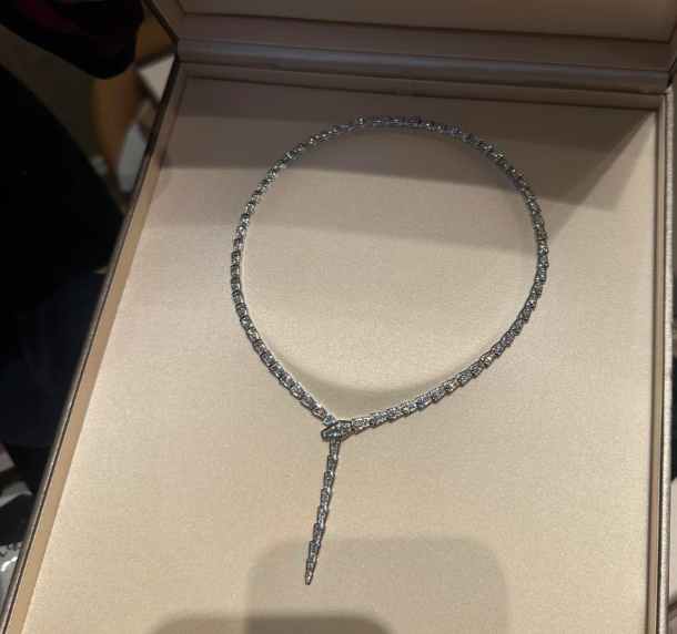 [Stellar Jewelry]NEW！SERPENT DIAMOND NECKLACE