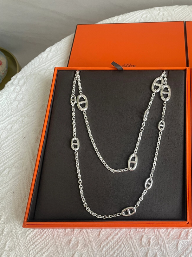 [Stellar Jewelry]Classic Silver Sweater Chain
