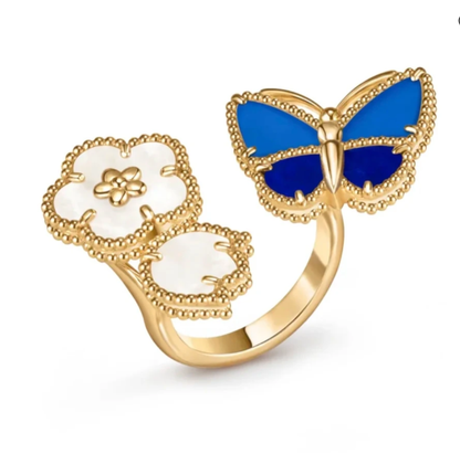 [Stellar Jewelry]2026 NEW TWIN BUTTERFLY LUCKY RING