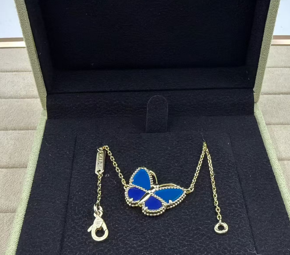 [Stellar Jewelry]2026 NEW BUTTERFLY BLUE   NECKLACE