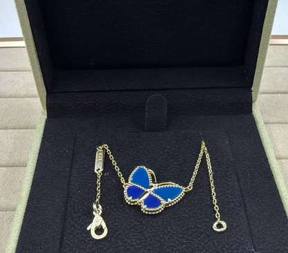 [Stellar Jewelry]2026 NEW BUTTERFLY BLUE   NECKLACE