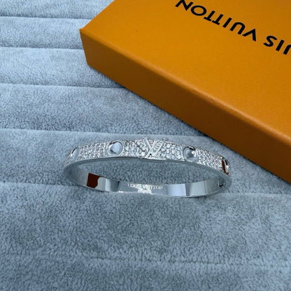 [Stellar Jewelry]PAVE DIAMOND BANGLE