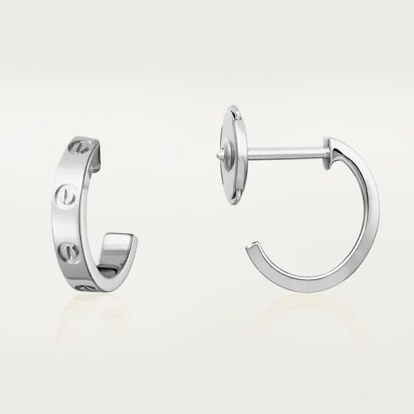 [Stellar Jewelry]LOVE EARRINGS 2.65MM SILVER