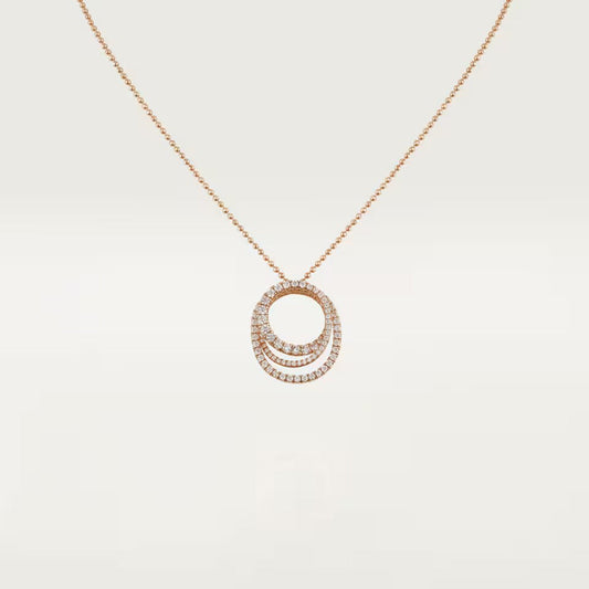 [Stellar Jewelry]ETINCELLE  FULL DIAMOND NECKLACE