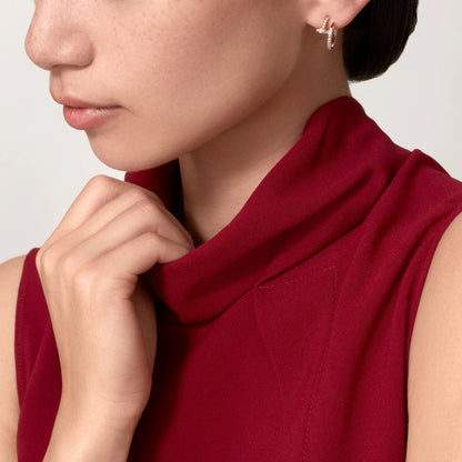 [Stellar Jewelry]JUSTE FULL DIAMOND SMALL EARRINGS