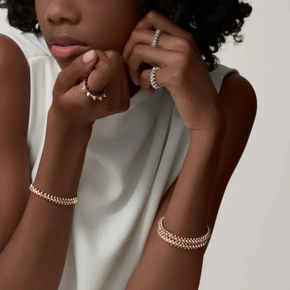 [Stellar Jewelry]CLASH  BRACELET 8MM DIAMONDS