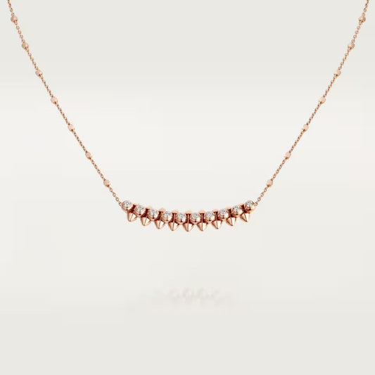 [Stellar Jewelry]CLASH  MEDIUM DIAMOND NECKLACE