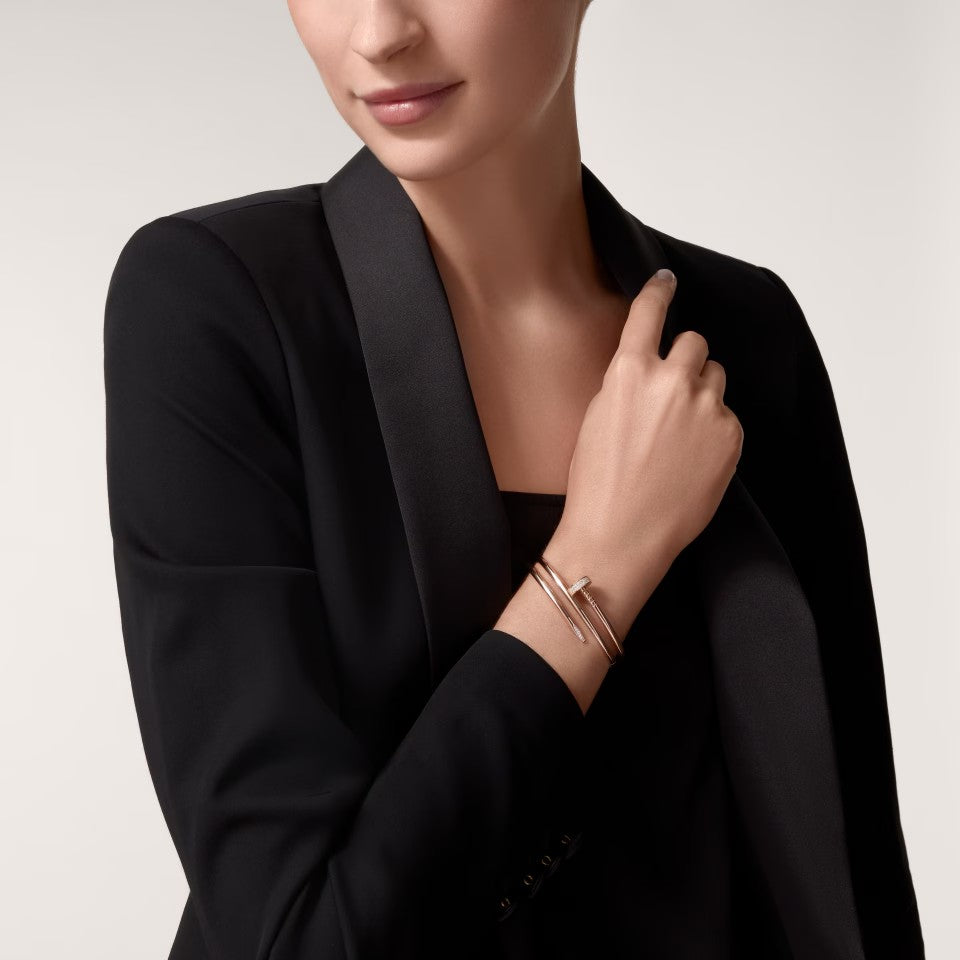 [Stellar Jewelry]JUSTE BRACELET 3.5MM DOUBLE ROW DIAMOND