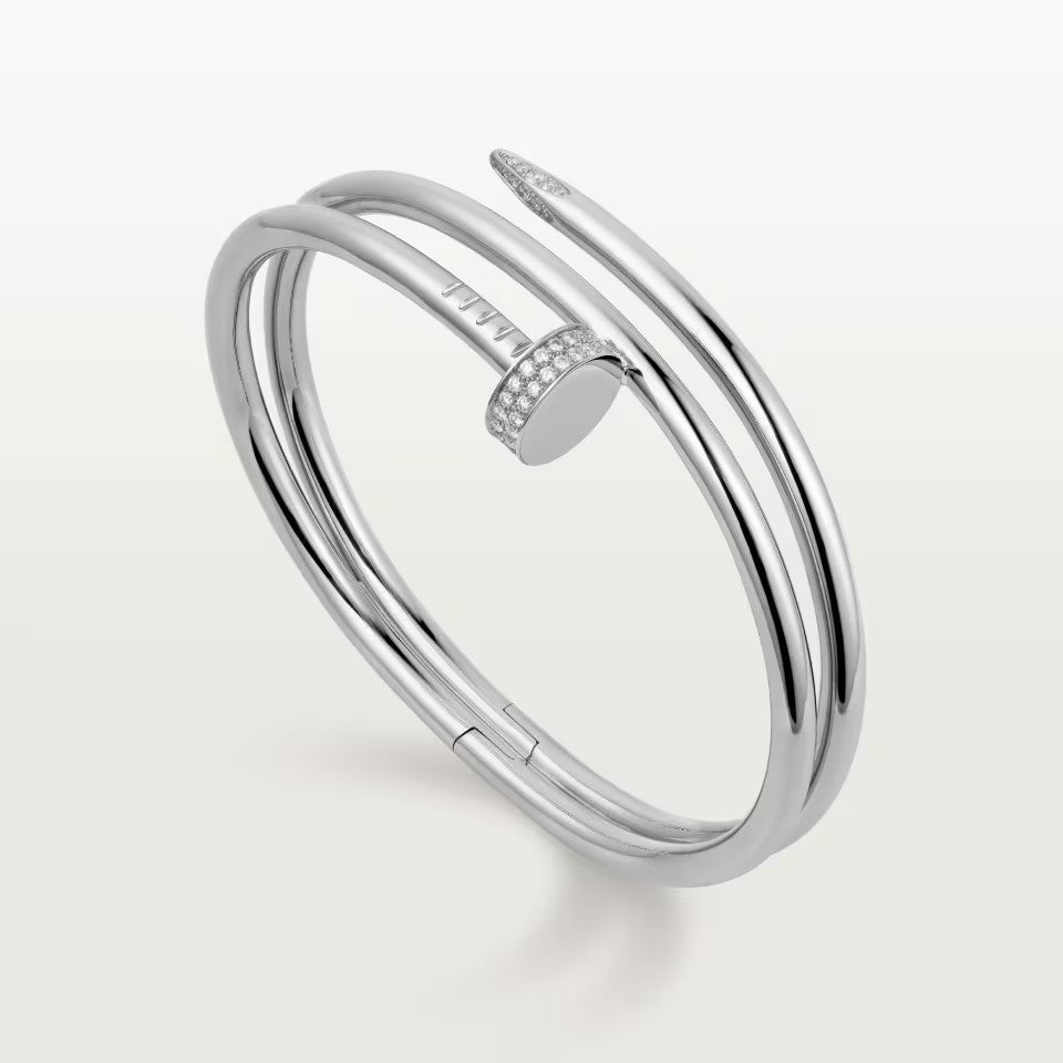 [Stellar Jewelry]JUSTE BRACELET 3.5MM DOUBLE ROW DIAMOND