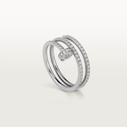 [Stellar Jewelry]JUSTE RING 4.8MM FULL DIAMOND