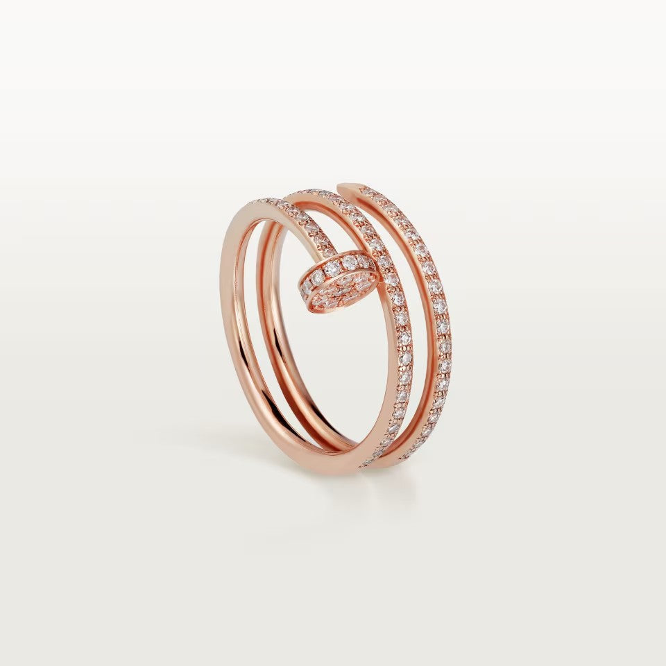 [Stellar Jewelry]JUSTE RING 4.8MM FULL DIAMOND