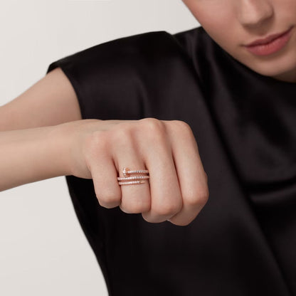 [Stellar Jewelry]JUSTE RING 4.8MM FULL DIAMOND