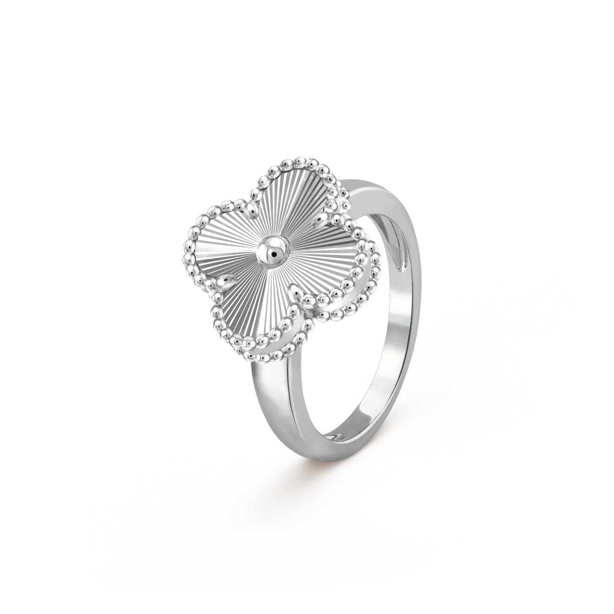 [Stellar Jewelry]CLOVER SILVER RING
