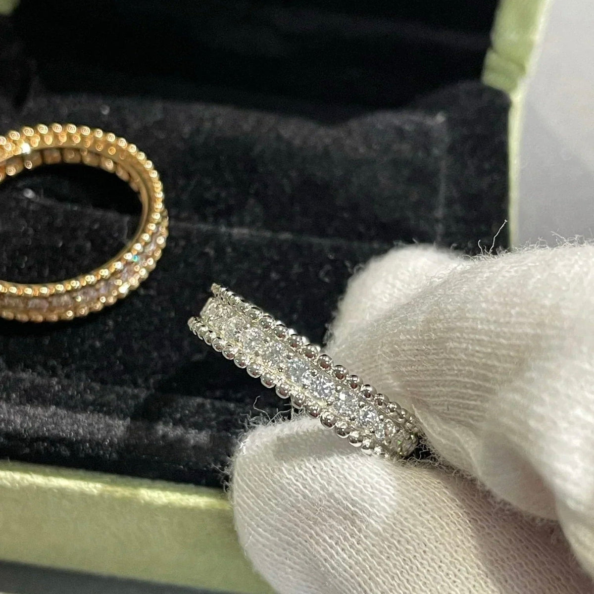 [Stellar Jewelry]PERLEE DIAMOND SILVER RING