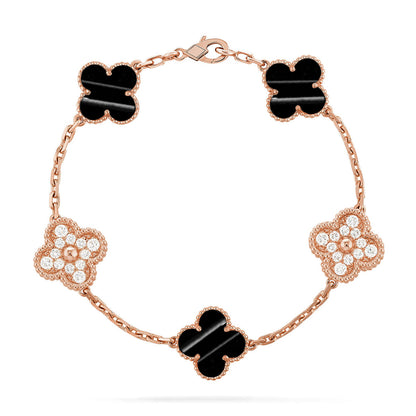 [Stellar Jewelry] CLOVER 5 MOTIF PULSAR STONE BRACELET COLLECTION