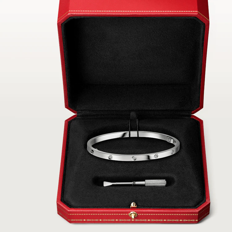 [Stellar Jewelry]LOVE BRACELET 3.65MM 10 DIAMONDS