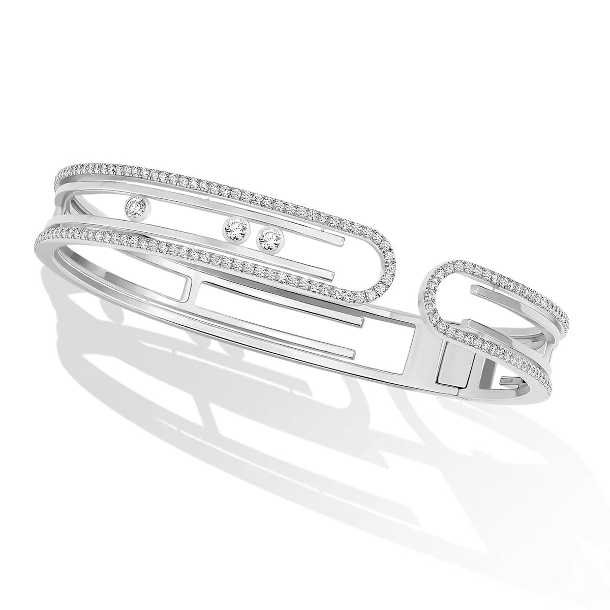[Stellar Jewelry]MOVE 10TH PAVED DIAMOND BRACELET
