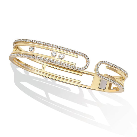 [Stellar Jewelry]MOVE 10TH PAVED DIAMOND BRACELET