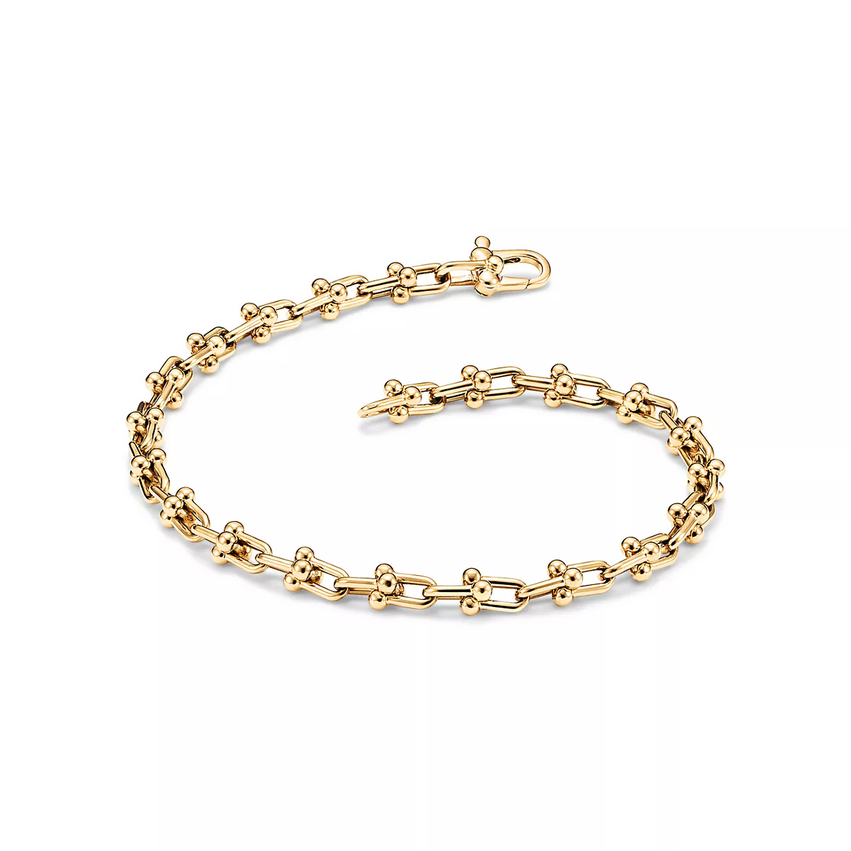 [Stellar jewels]HARDWEAR MICRO LINK 44 MOTIF GOLD BRACELET