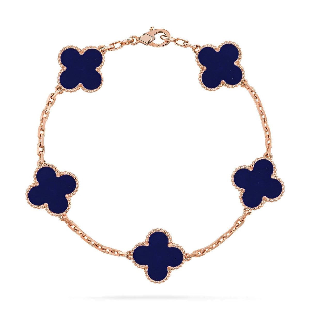 [Stellar Jewelry]CLOVER 5 MOTIF LAPIS LAZULI BRACELET COLLECTION