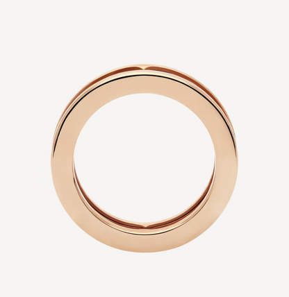 [Stellar Jewelry]ZERO 1 ONE-BAND WITH OPENWORK LOGO SPIRAL RING