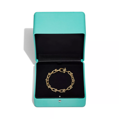 [Stellar jewels]HARDWEAR MEDIUM LINK 20 MOTIF GOLD BRACELET
