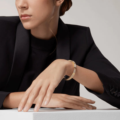 [Stellar Jewelry]LOVE BRACELET 6.1MM DIAMOND-PAVED