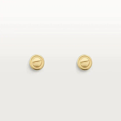 [Stellar Jewelry]LOVE EARRINGS GOLD 10MM
