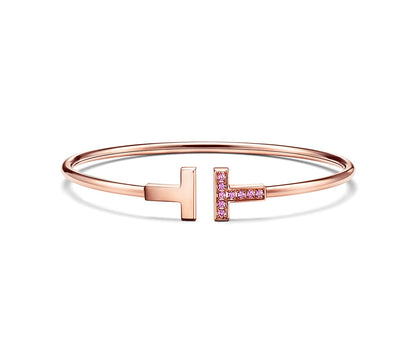 [Stellar jewels]T PINK GOLD PINK DIAMOND BRACELET