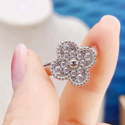 [Stellar Jewelry]CLOVER DIAMOND RING