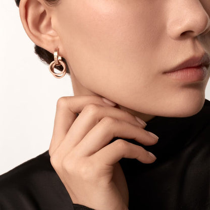 [Stellar Jewelry]LOVE 3.3MM DANGLE EARRINGS