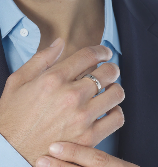 [Stellar Jewelry]ALLIANCE LIENS VIDENCE 4MM RING