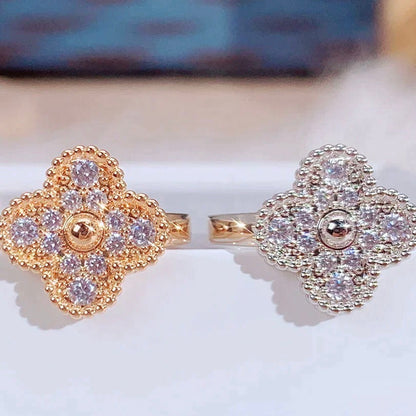 [Stellar Jewelry]CLOVER DIAMOND RING