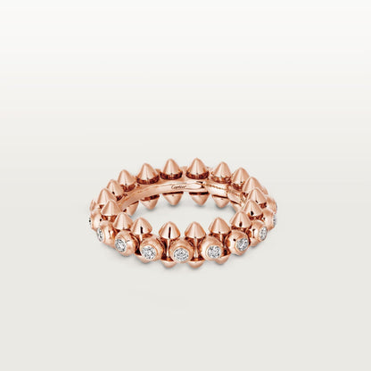 [Stellar Jewelry]CLASH 6.8MM DIAMOND MEDIUM RING