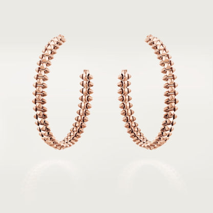 [Stellar Jewelry]CLASH HOOP LARGE EARRINGS