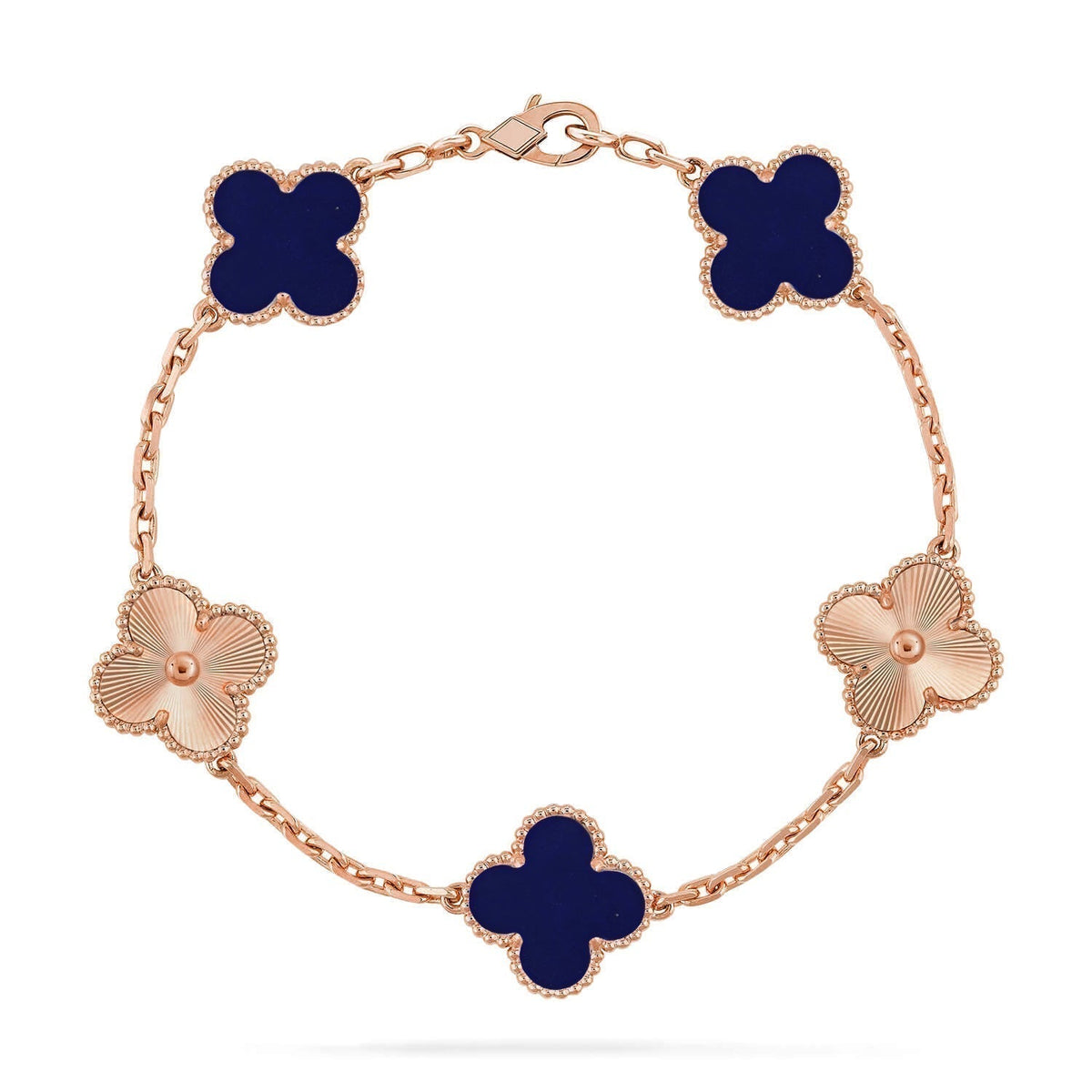 [Stellar Jewelry]CLOVER 5 MOTIF LAPIS LAZULI BRACELET COLLECTION