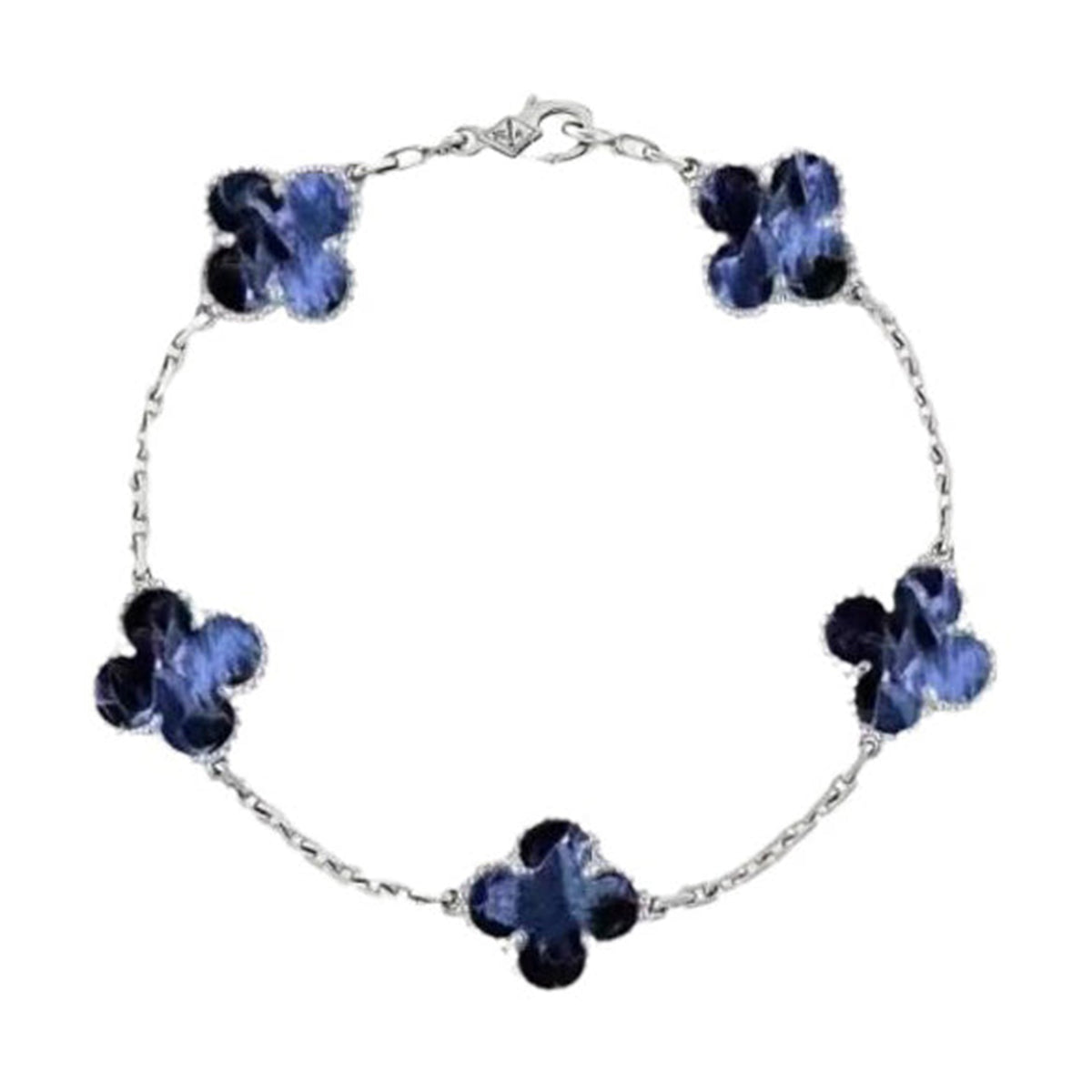 [Stellar Jewelry]CLOVER 5 MOTIF PIETERSITE BRACELET COLLECTION