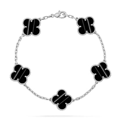 [Stellar Jewelry] CLOVER 5 MOTIF PULSAR STONE BRACELET COLLECTION