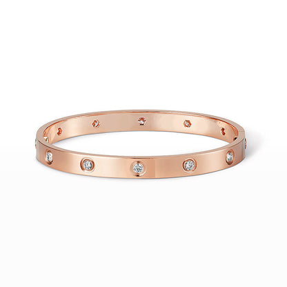 [Stellar Jewelry]LOVE BRACELET 6.1MM 10 DIAMONDS