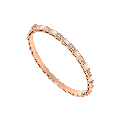 [Stellar Jewelry]SERPENTI BRACELET PINK GOLD MOP DIAMOND